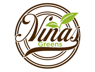 Ninas Greens logo design by sheilavalencia
