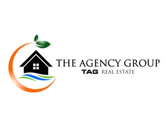 The Agency Group - TAG Real Estate logo design by jetzu
