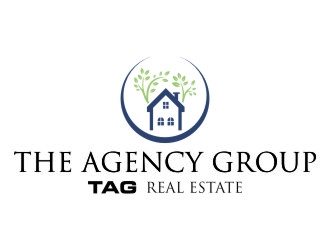 The Agency Group - TAG Real Estate logo design by jetzu