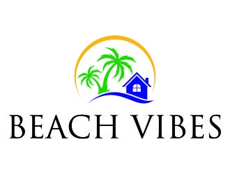 Beach Vibes logo design by jetzu
