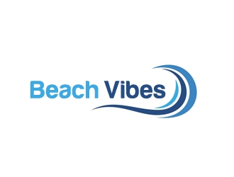 Beach Vibes logo design by gilkkj