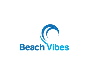 Beach Vibes logo design by gilkkj