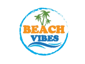 Beach Vibes logo design by damlogo