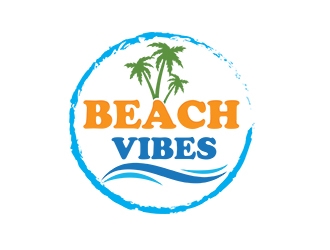 Beach Vibes logo design by damlogo