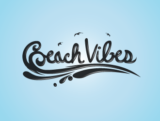 Beach Vibes logo design by schiena