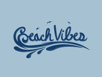 Beach Vibes logo design by schiena