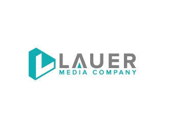 Lauer Media Company logo design by jaize