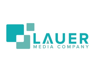 Lauer Media Company logo design by jaize