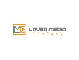 Lauer Media Company logo design by mawanmalvin