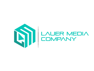 Lauer Media Company logo design by THOR_
