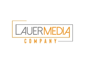 Lauer Media Company logo design by mawanmalvin