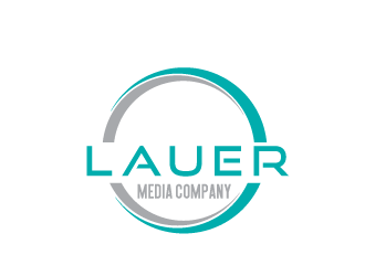 Lauer Media Company logo design by tec343