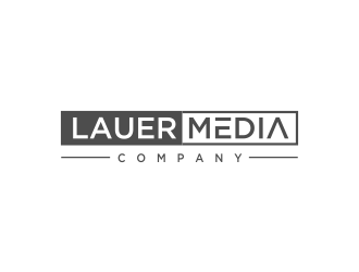 Lauer Media Company logo design by afra_art