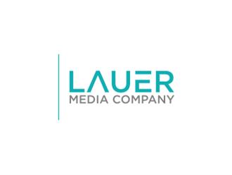 Lauer Media Company logo design by sheilavalencia