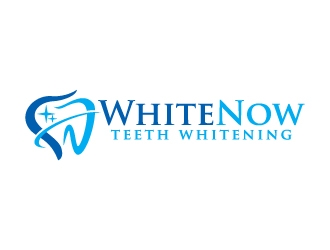 WhiteNow Teeth Whitening  logo design by jaize