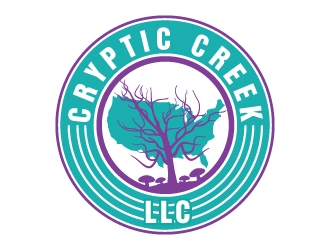 Cryptic Creek, LLC logo design by Suvendu