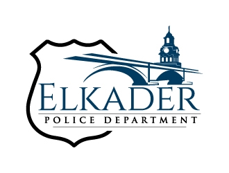 Elkader Police Department logo design by jaize
