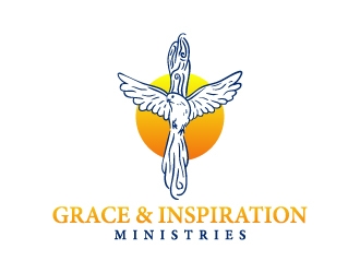 Grace & Inspiration Ministries logo design by BaneVujkov