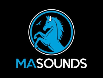 MaSounds logo design by CreativeMania