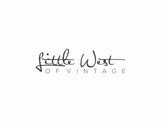 Little West Of Vintage logo design by haidar
