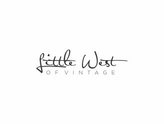 Little West Of Vintage logo design by haidar