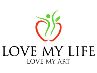 love my life love my art logo design by jetzu