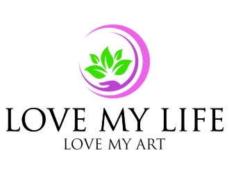 love my life love my art logo design by jetzu