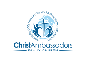Christ Ambassadors Family Church logo design by YONK