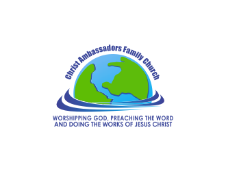 Christ Ambassadors Family Church logo design by giphone