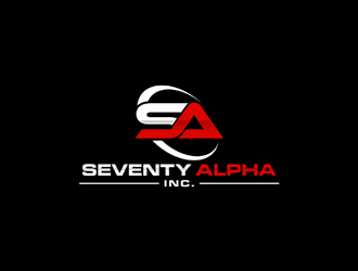 Seventy Alpha, Inc. logo design by ndaru