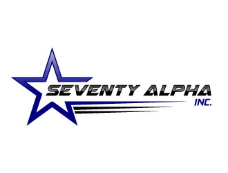 Seventy Alpha, Inc. logo design by uttam