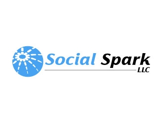 Social Spark LLC logo design by uttam