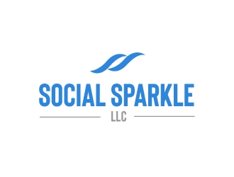Social Spark LLC logo design by mawanmalvin