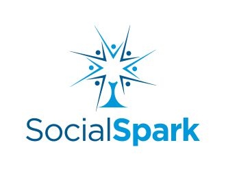 Social Spark LLC logo design by cikiyunn