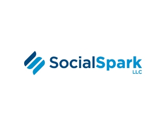 Social Spark LLC logo design by Janee