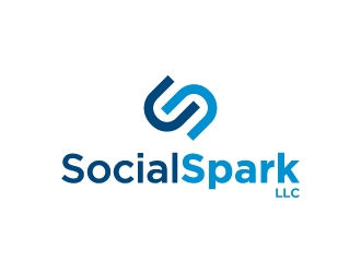 Social Spark LLC logo design by Janee