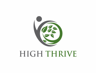 High Thrive logo design by haidar