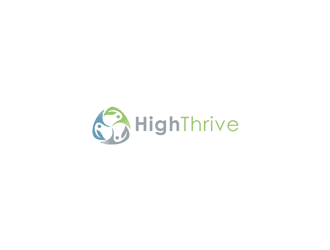 High Thrive logo design by ndaru