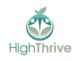 High Thrive logo design by nexgen