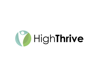 High Thrive logo design by evdesign