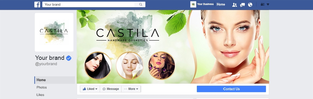 CASTILA HANDMADE COSMETICS logo design by mattlyn