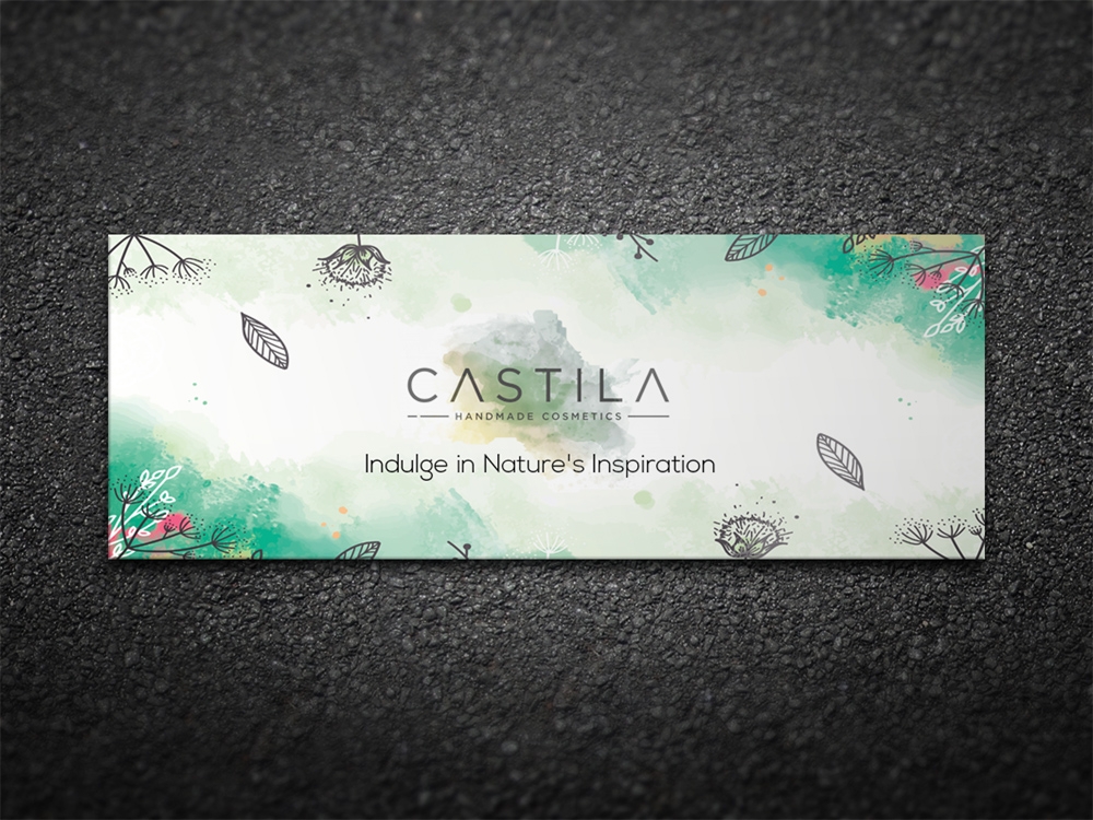 CASTILA HANDMADE COSMETICS logo design by aamir