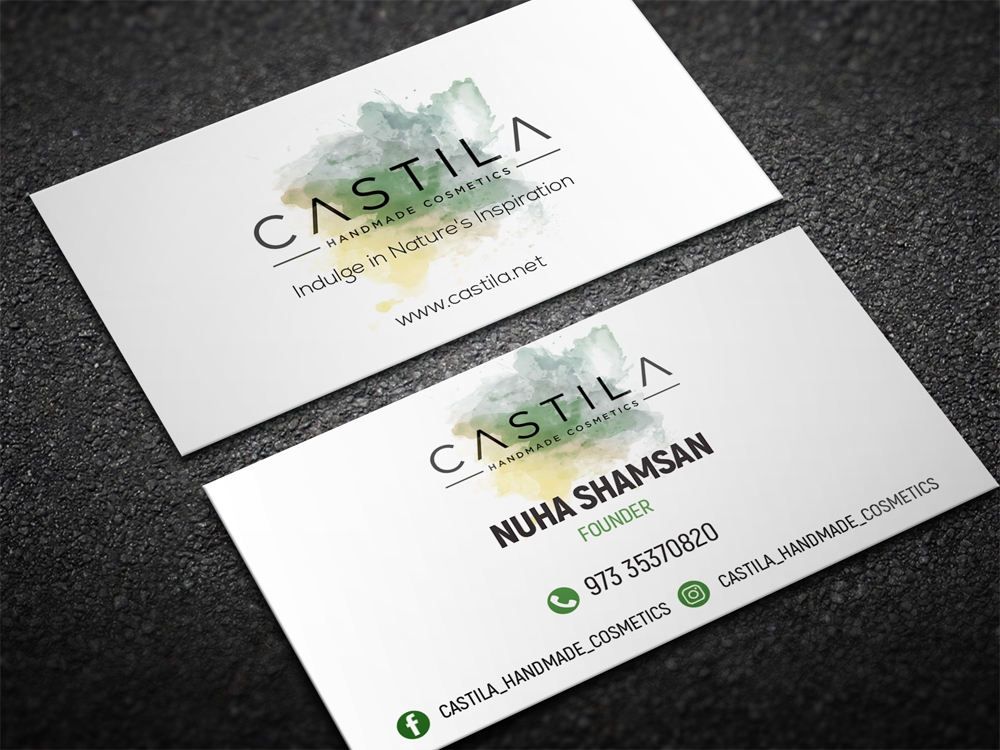CASTILA HANDMADE COSMETICS logo design by aamir