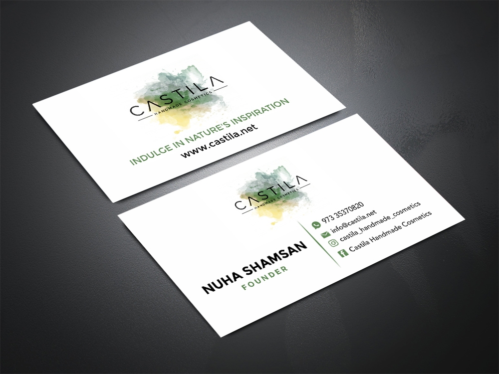 CASTILA HANDMADE COSMETICS logo design by Al-fath