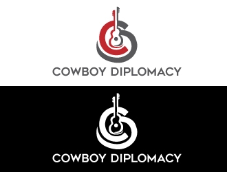 Cowboy Diplomacy logo design by xpdesign