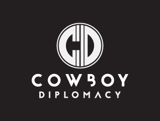 Cowboy Diplomacy logo design by akilis13