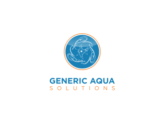 GENERIC AQUA SOLUTIONS logo design by mbamboex