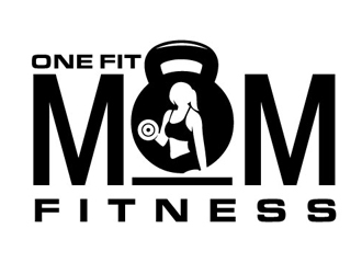 One Fit Mom Fitness logo design by logoguy