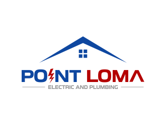 Point Loma Electric and Plumbing logo design by tukangngaret