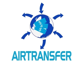 AirTransfer logo design by ElonStark